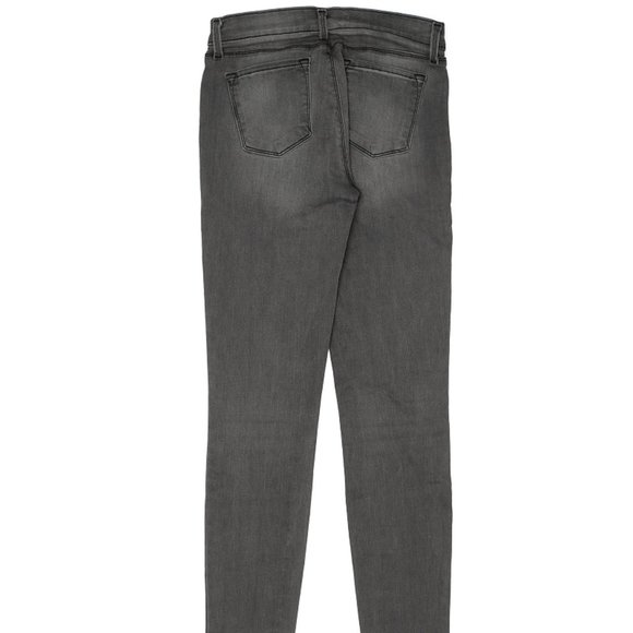 J Brand Jeans Gray Light Wash Skinny Leg Mid Rise Waist Sz 26 #451 - Picture 3 of 4